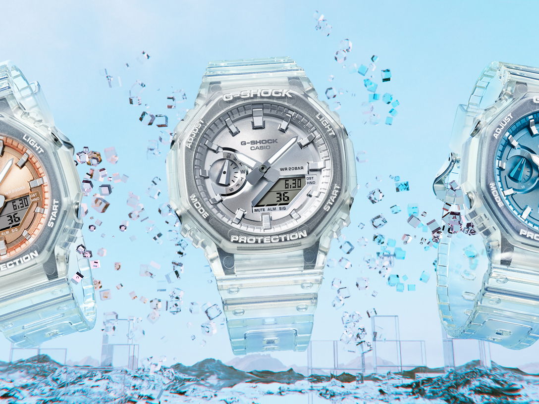 G-SHOCK lanza la serie Bright Metallics: diseño translúcido y brillo metálico para marcar estilo 