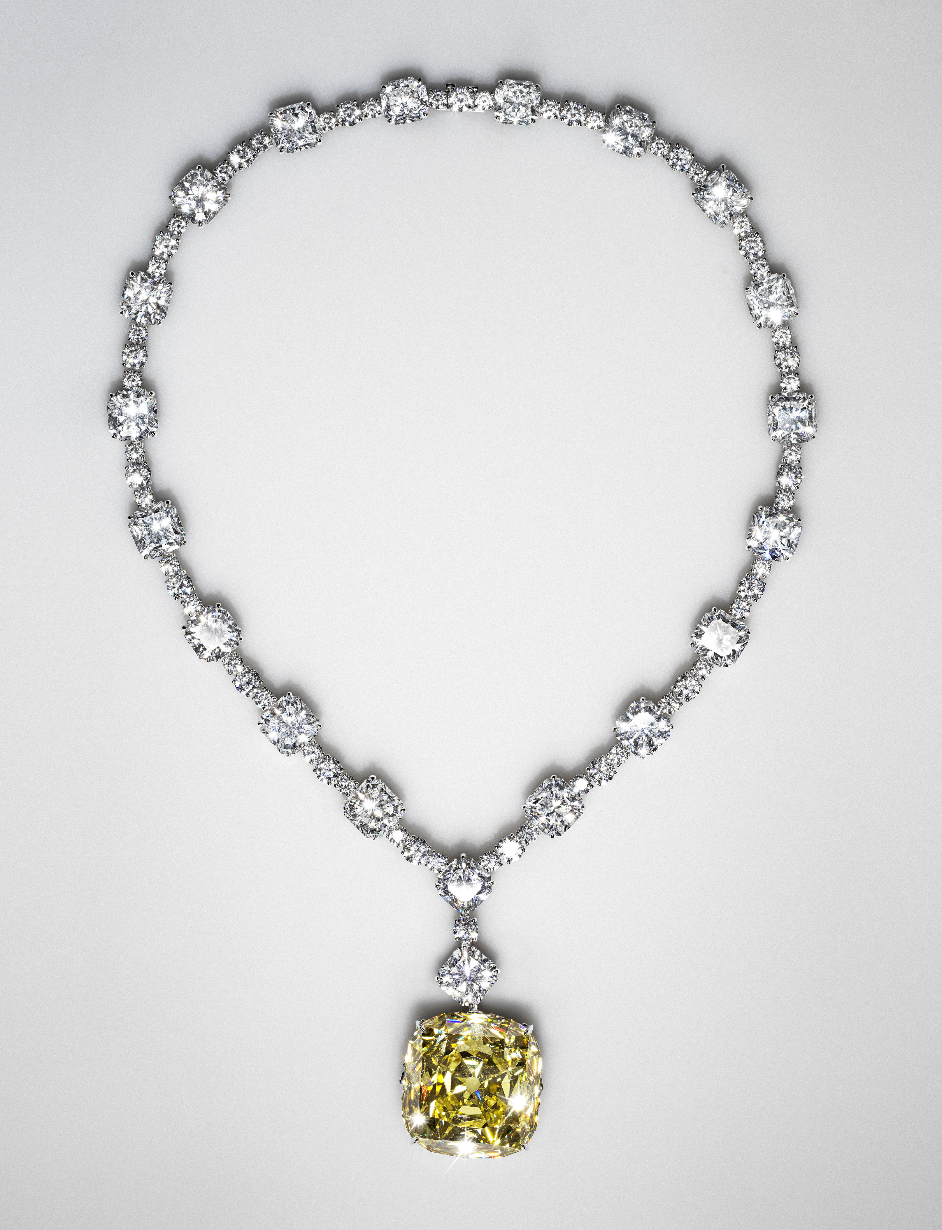 Tiffany & Co. - Brand exhibition - diamond necklace