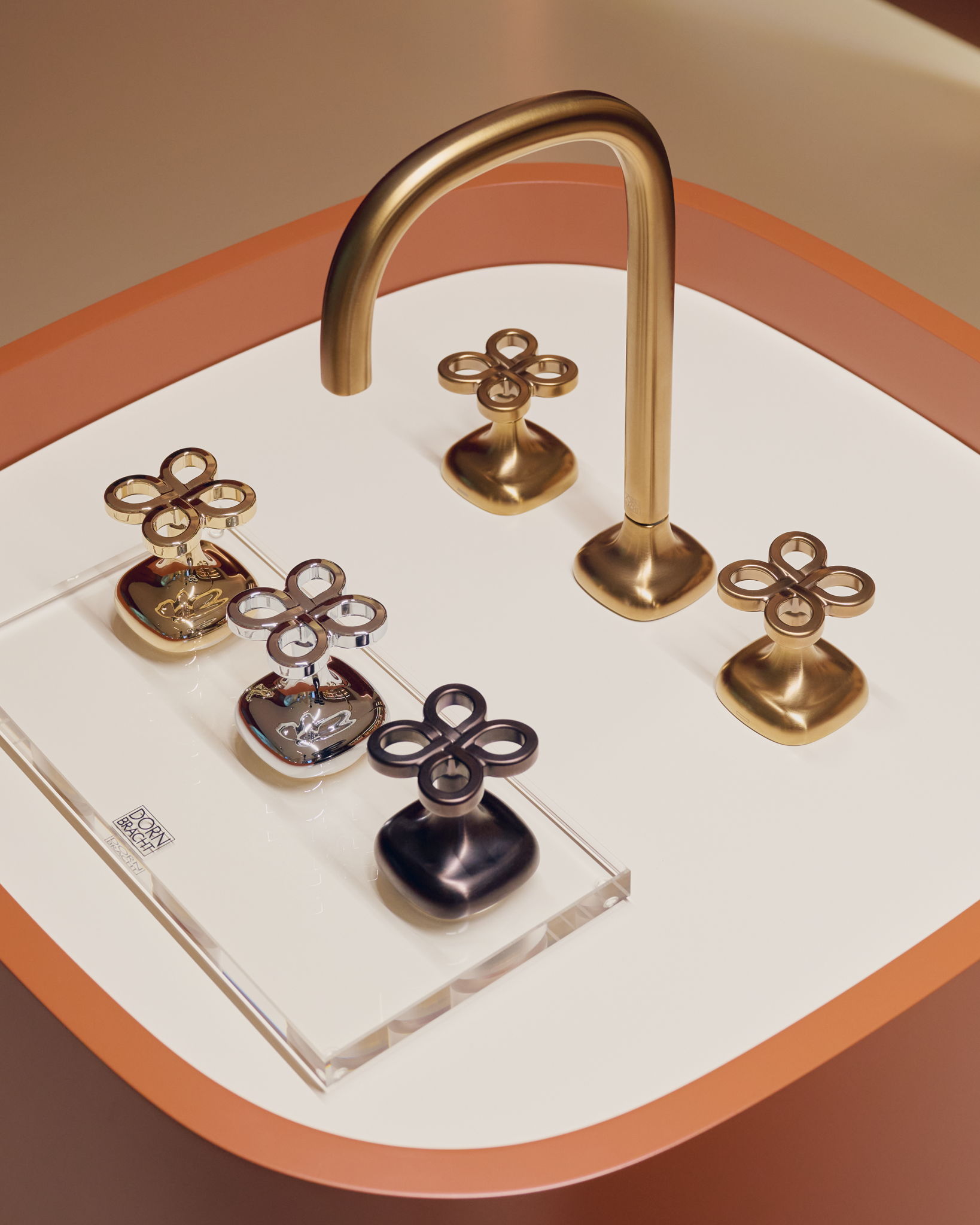 The Knot handle designed by AB Concept for Dornbracht - images courtesy of Dornbracht