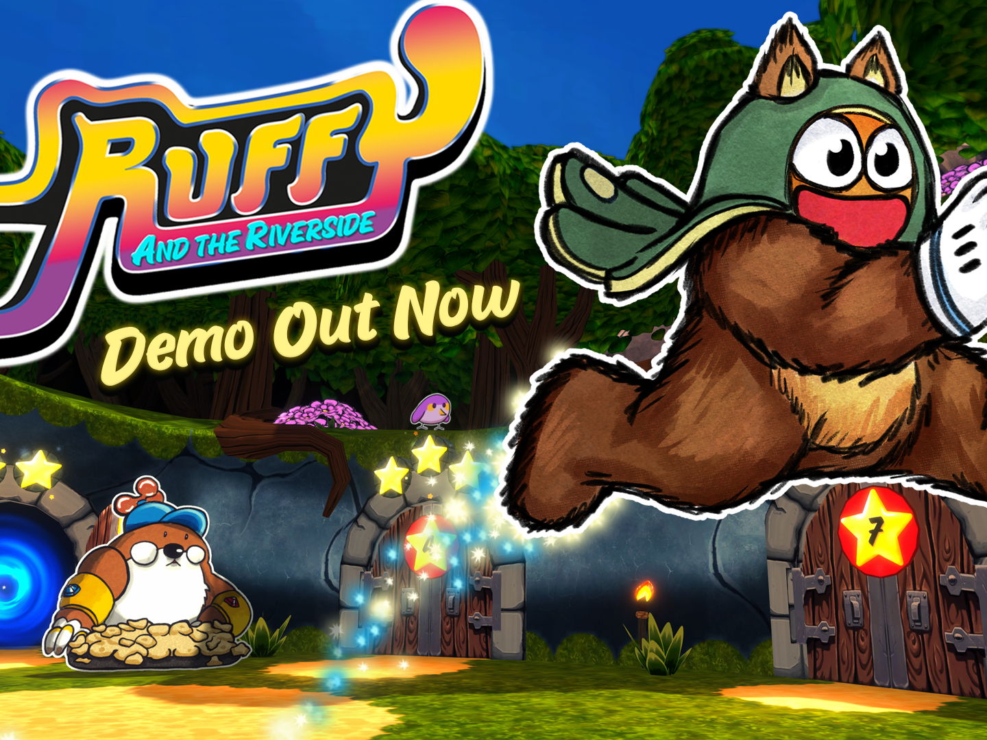 Die Demo von Ruffy and the Riverside ist jetzt erhältlich - Nostalgie trifft auf Innovation in diesem Retro-inspirierten 3D-Platformer!