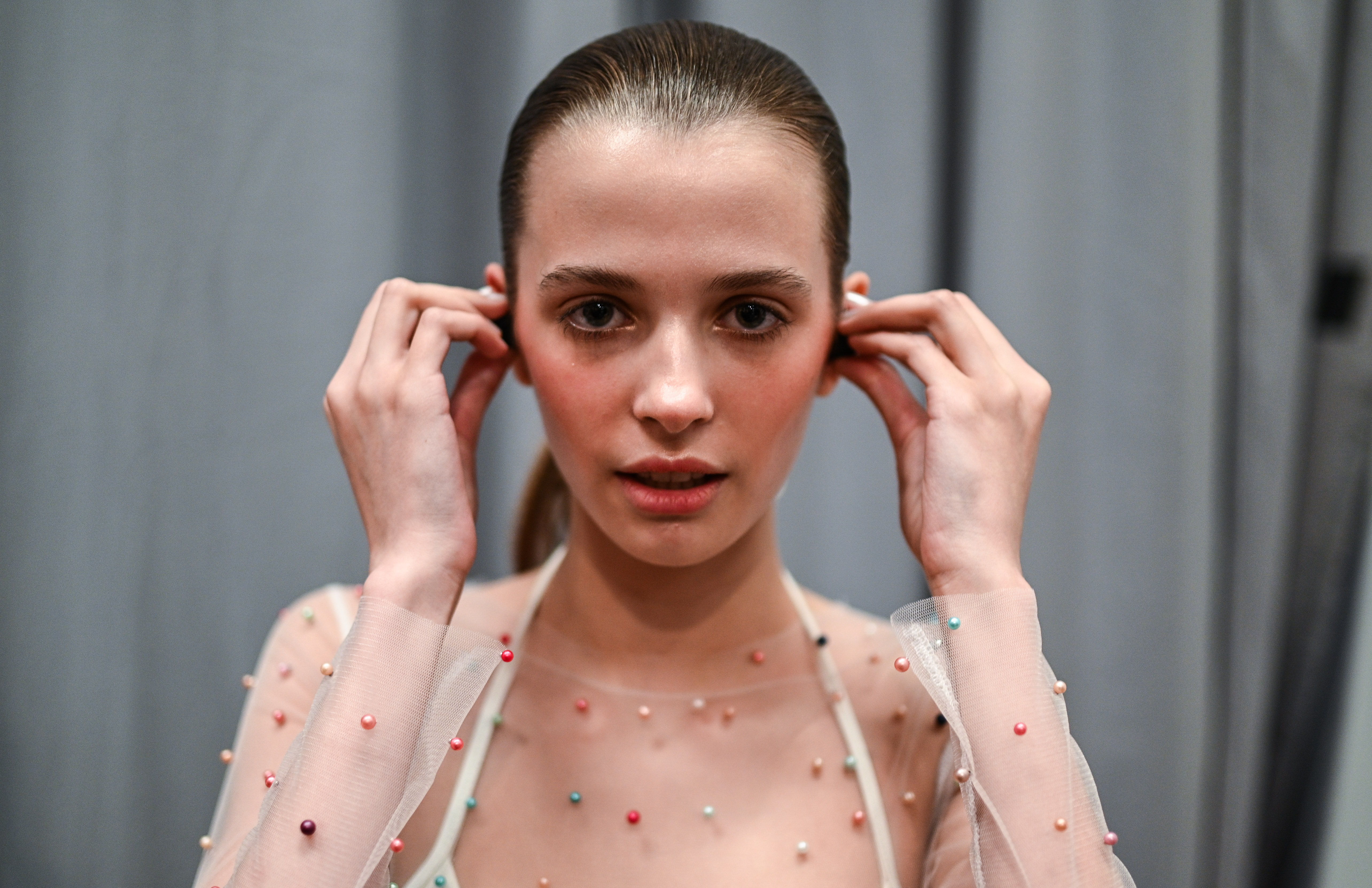 Backstage at Mercedes-Benz Fashion Week Australia! #MBFWA @fashionweekaus image credit: @gettyimages