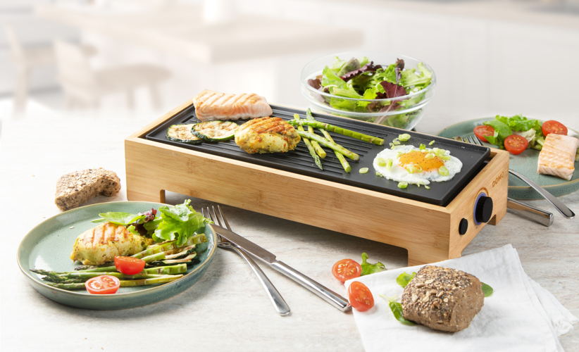 DO9270G Plancha Grill Bamboo Style ‘Just Us’