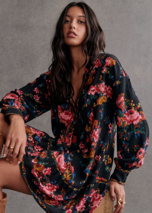 Sézane - Robe BOHEMIA Imprime HELINE - 150€