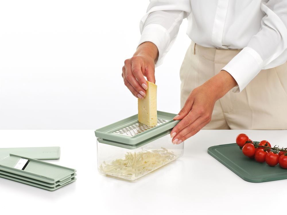 Tasty+ Slicer and Grater Set - Jade Green - 8710755145469 Brabantia_6_NR-40990