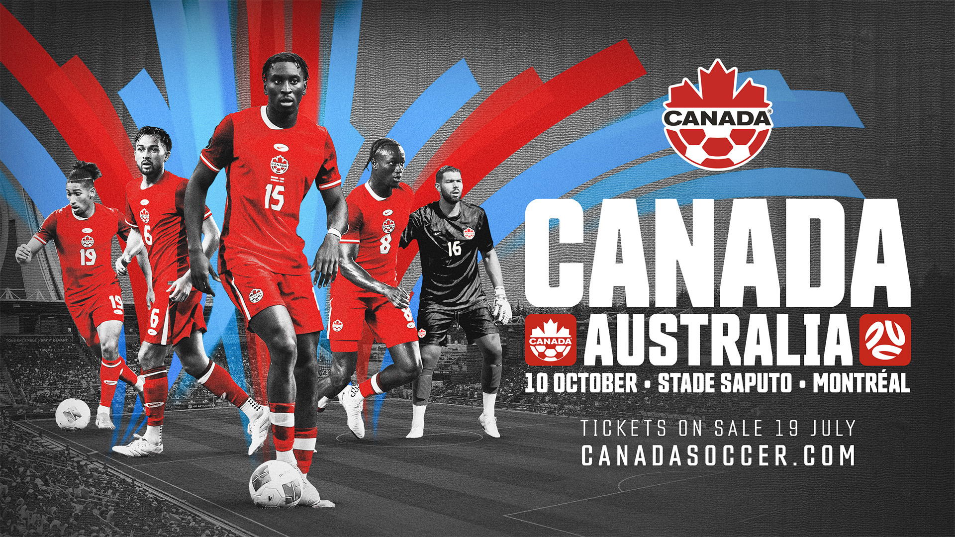 CANMNT to play Australia in October at Montréal’s Stade Saputo 