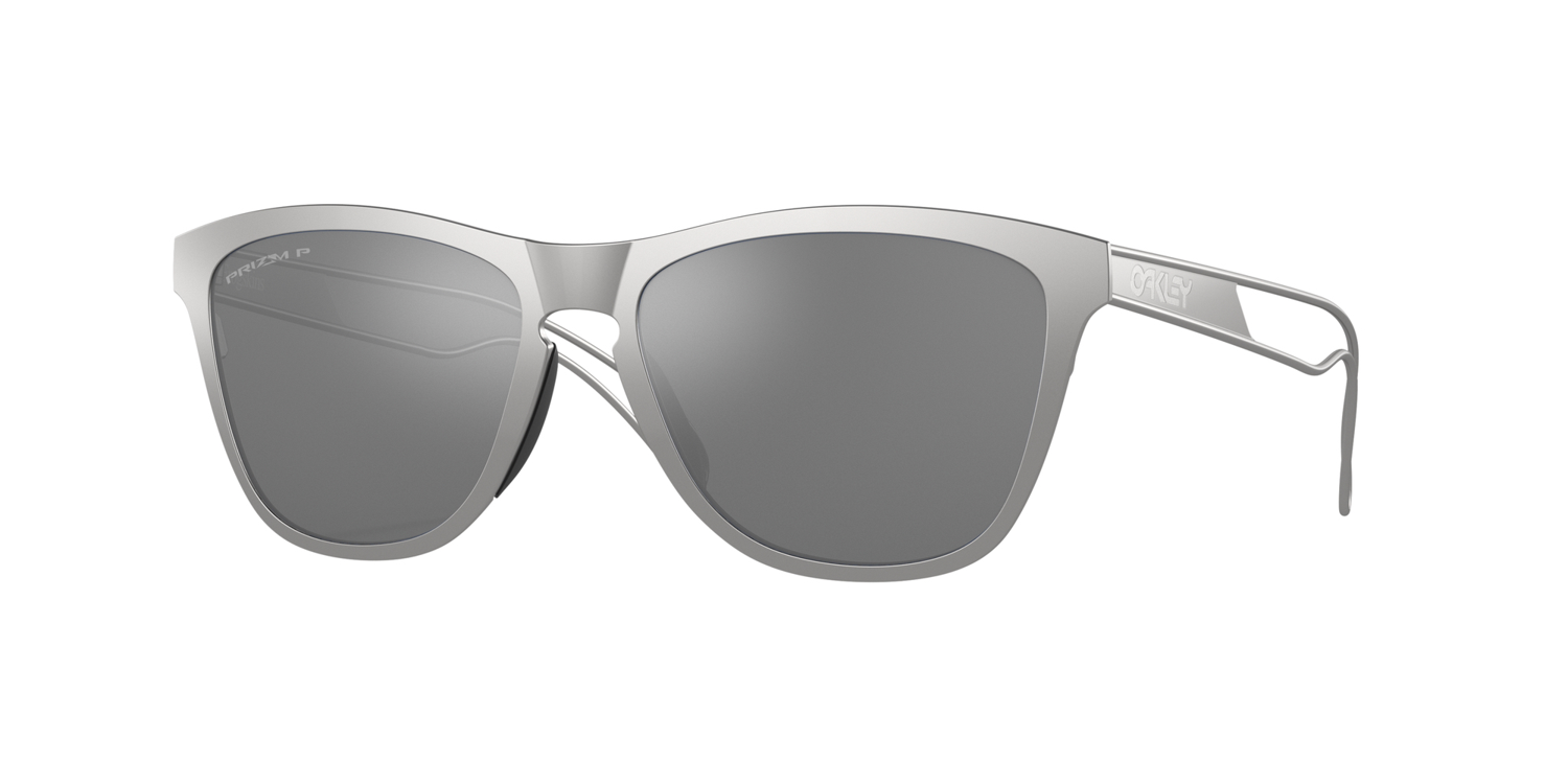 OAKLEY FROGSKINS Ti RAW Ti WITH PRIZM BLACK POLARIZED