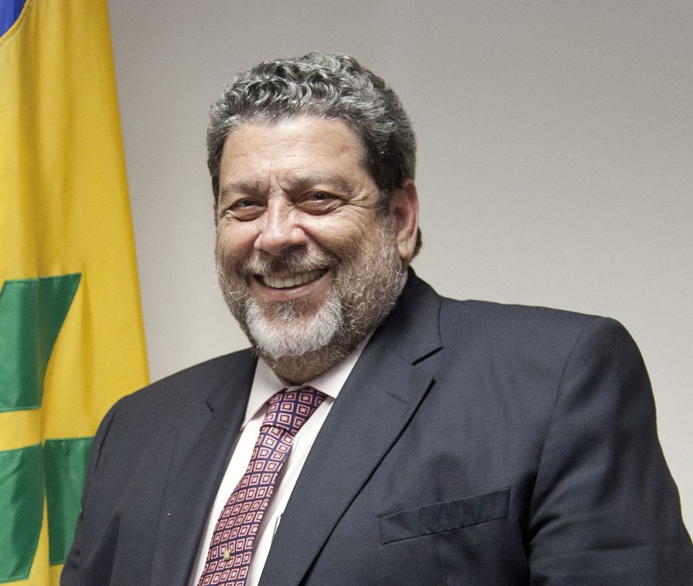 New OECS Chairman and Prime Minister of Saint Vincent and the Grenadines the Hon. Dr. Ralph Gonsalves 