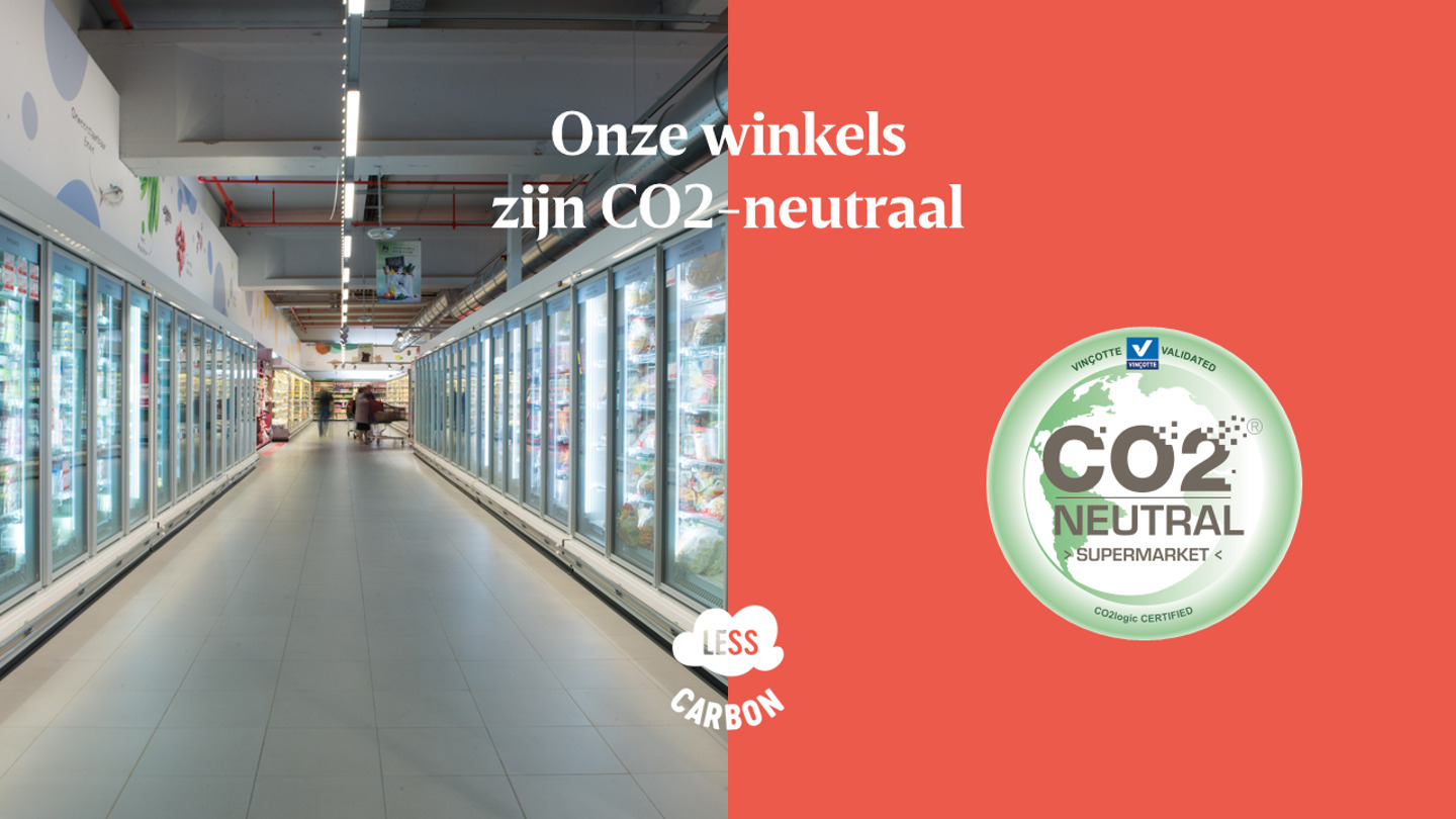 Une première : les 763 magasins Delhaize sont neutres en CO₂