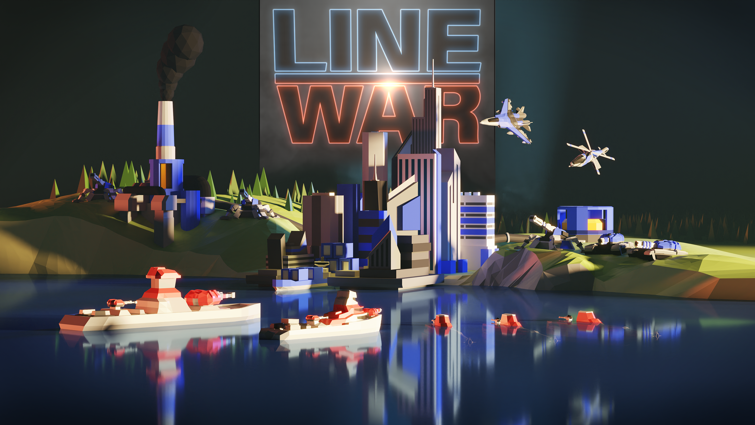 Experience An All-New RTS Adventure with Line War