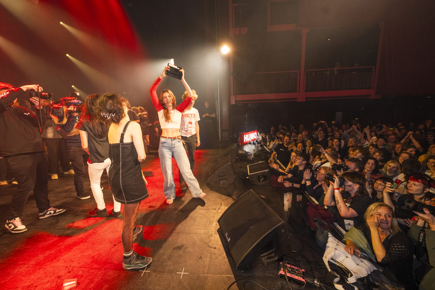 Maria Iskariot wint Humo’s Rock Rally 2024.  Credits: Alex Vanhee