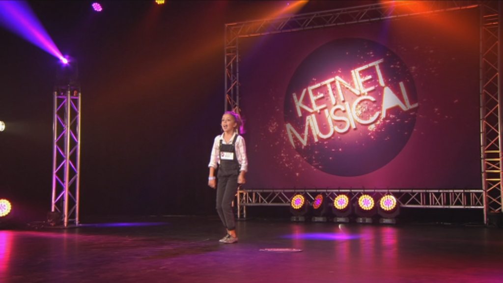 Zita Wauters in de auditie van Ketnet Musical - (c) Ketnet / Studio 100