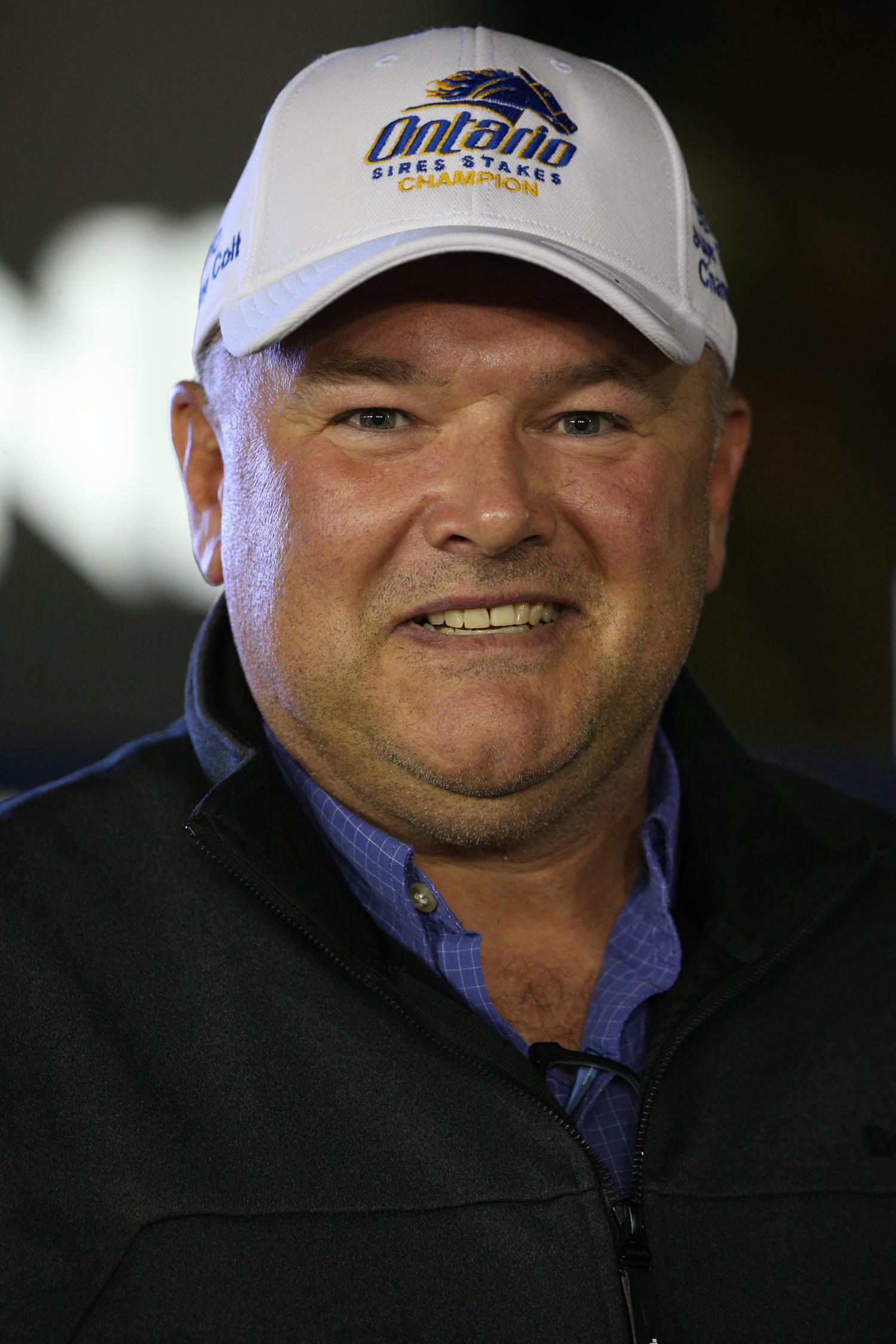 Ken Middleton following Bob Loblaw's win in the 2021 OSS Super Final. (New Image Media)