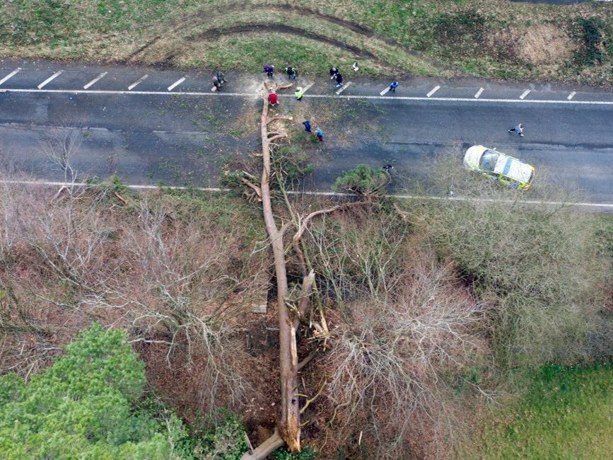 RAC issues advice to drivers with arrival of Storm Isha