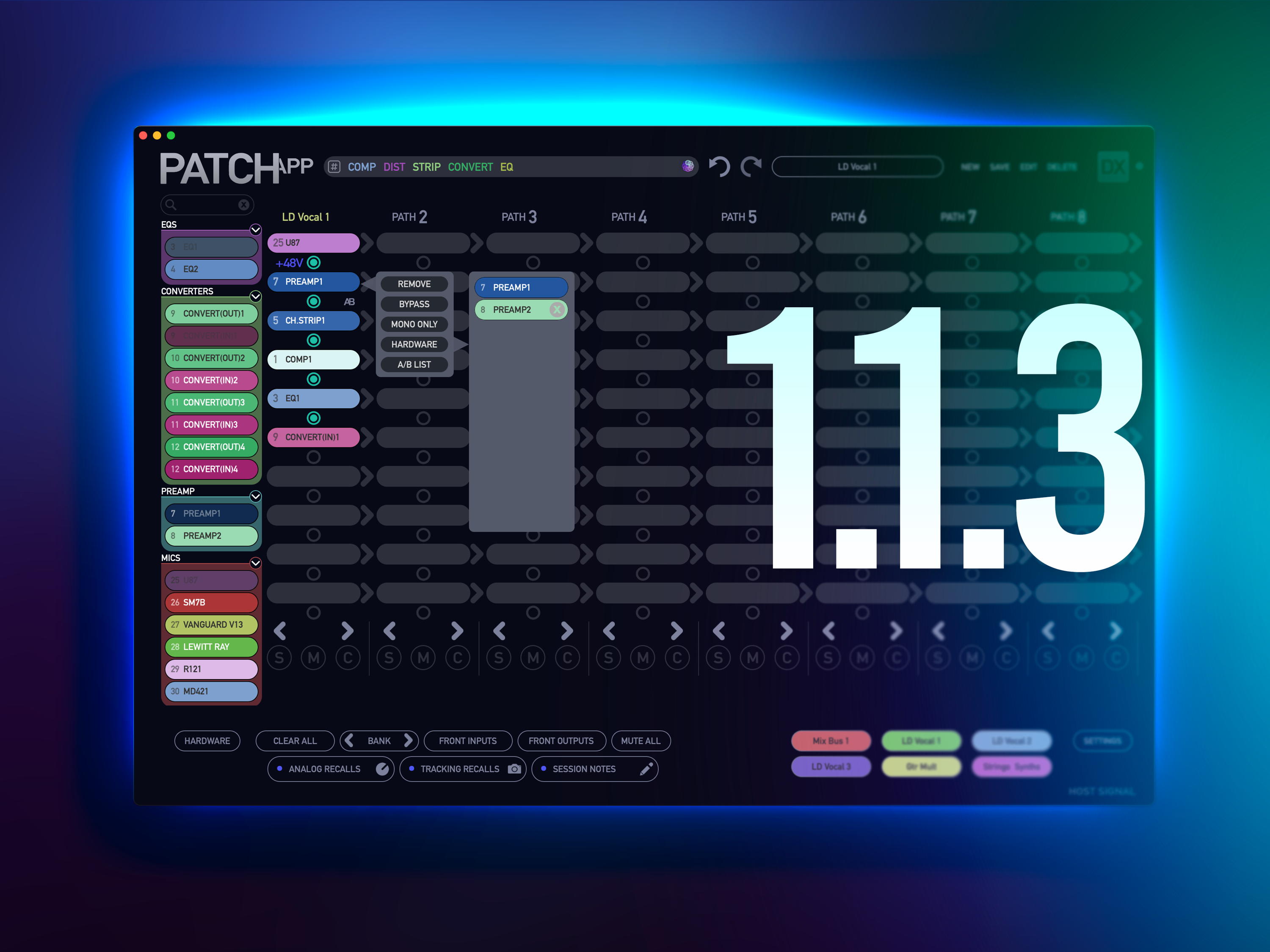 Flock Audio Announces PATCH APP DX 1.1.3