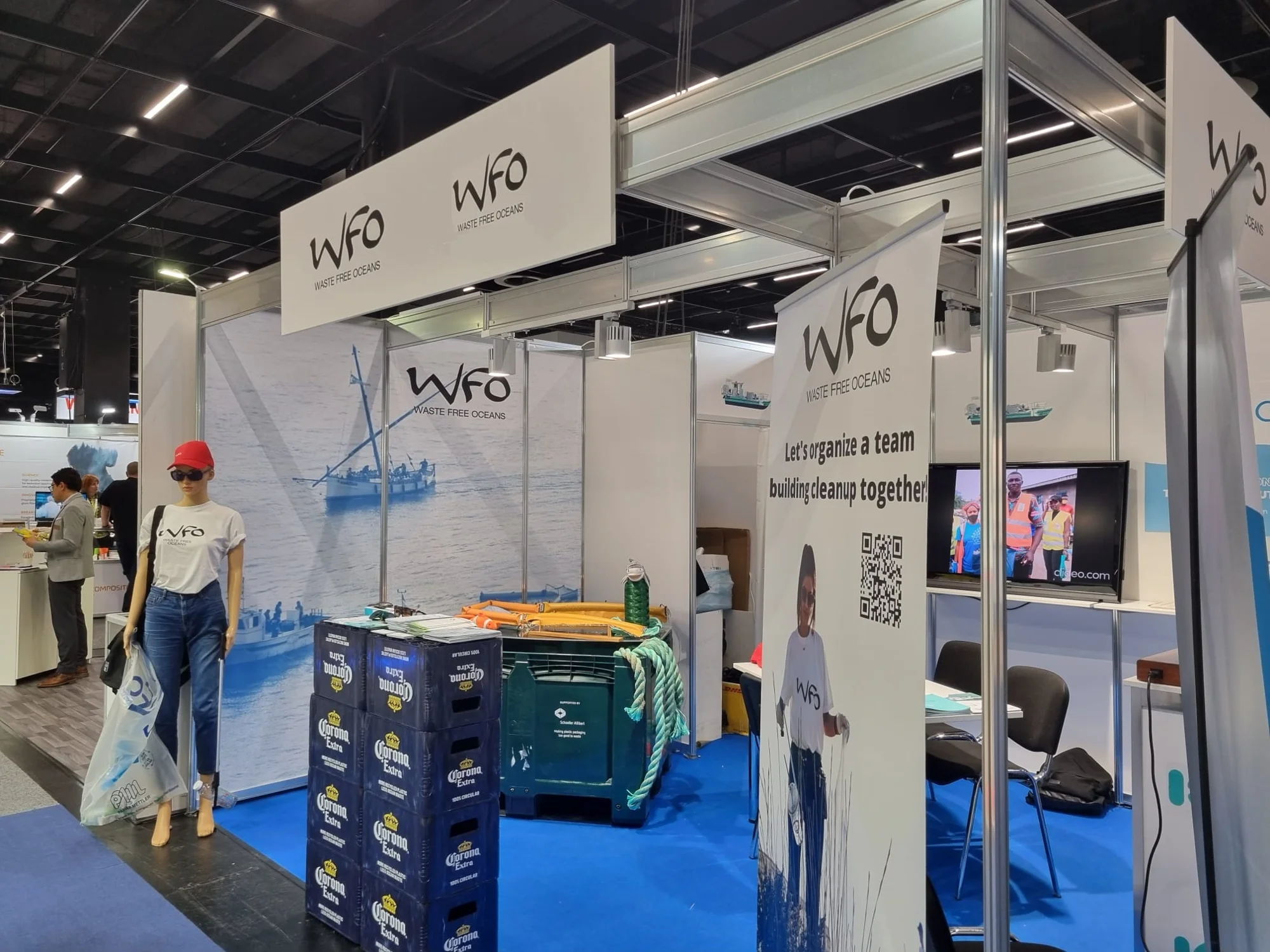 How our WFO booth will look like How our WFO booth will look like