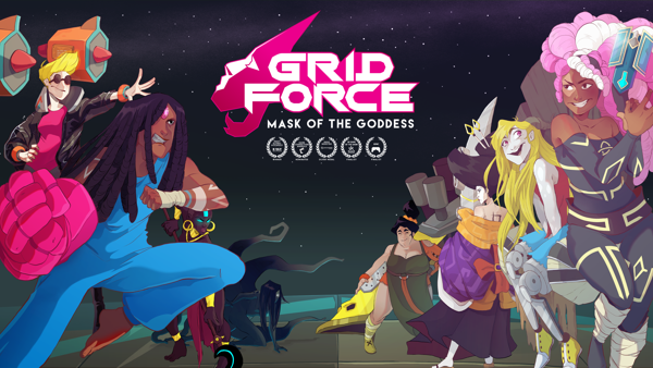 One Step from Eden Meets Skullgirls in New Grid Force: Mask of the Goddess Trailer