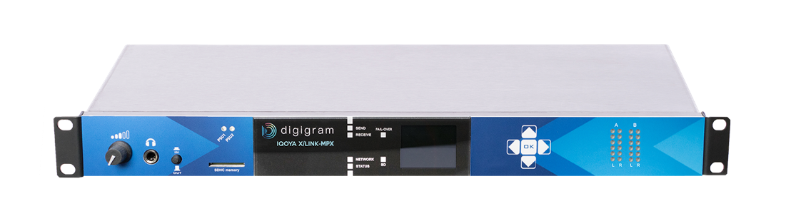 A Broadcaster’s Time-Saver: Digigram Introduces IQOYA X/LINK-MP IP Codec, Centralizing Signals Studio Side