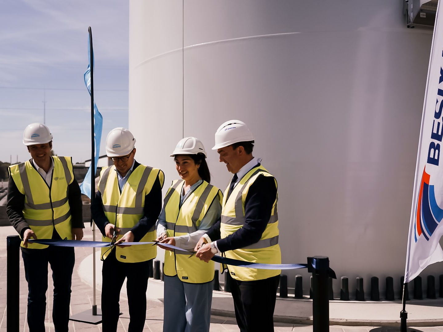 BESIX Infra, ENGIE et Wind4Flanders inaugurent à Bilzen la plus haute éolienne du Limbourg