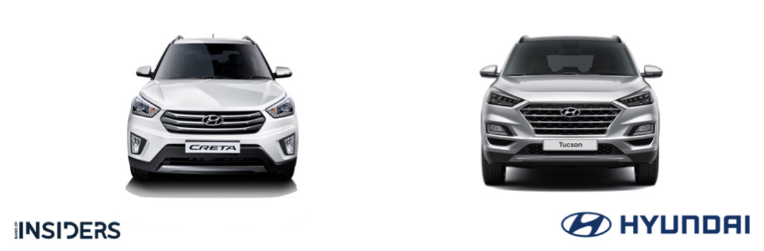 Creta y Tucson de Hyundai, suman en conjunto más de mil unidades vendidas durante el mes de marzo