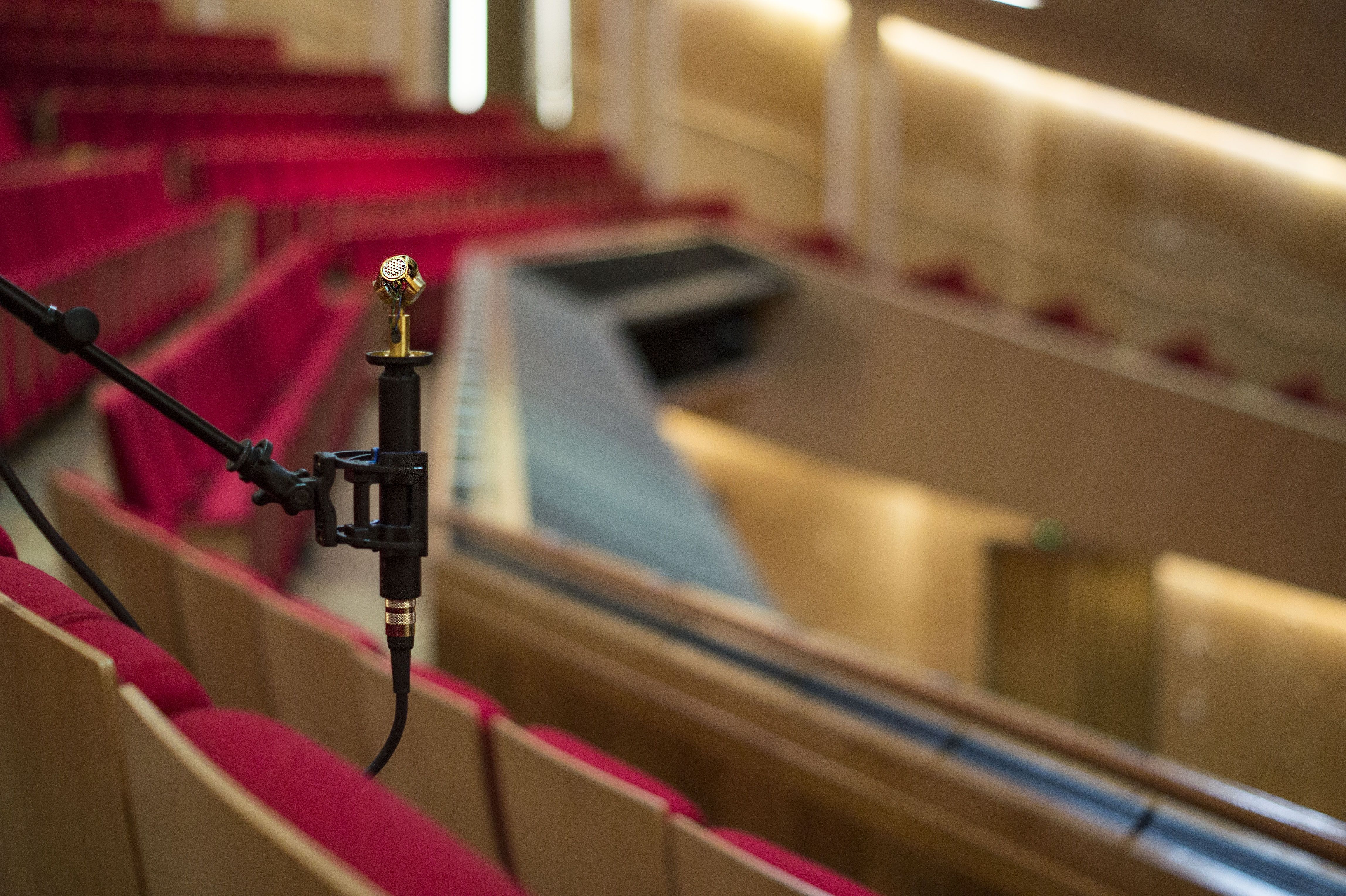 The AMBEO VR Mic, an Ambisonics microphone, is now fully supported by the IRIS room acoustics measurement system