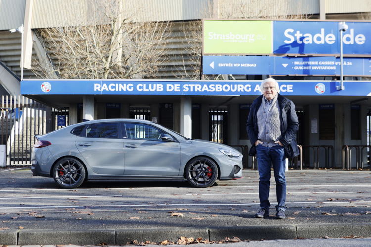 Gilbert Gress & Hyundai i30 Fastback N