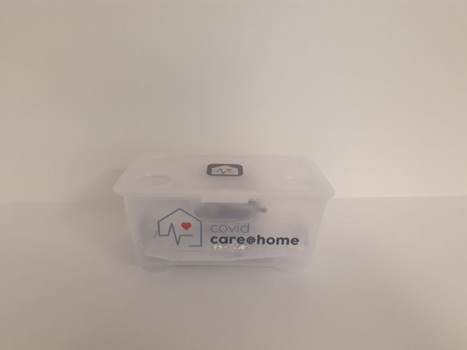 De box van CovidCare@home.