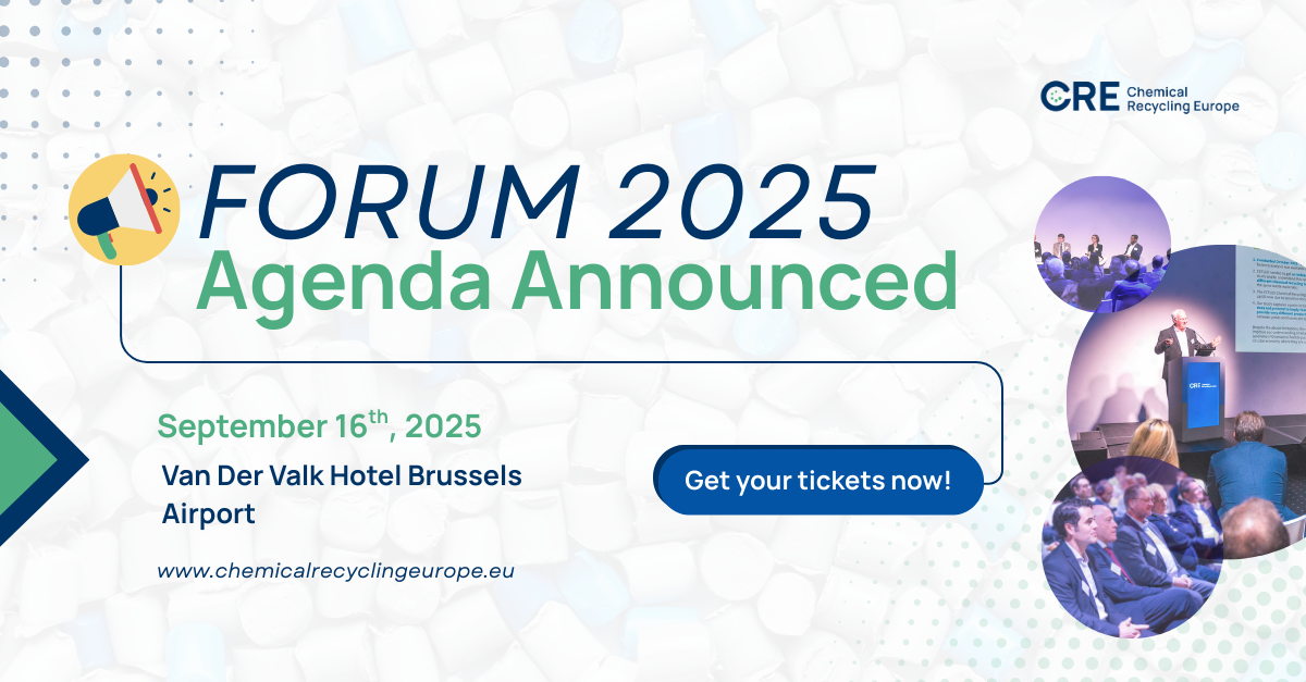 Chemical Recycling Europe Forum 2025 – Agenda Release