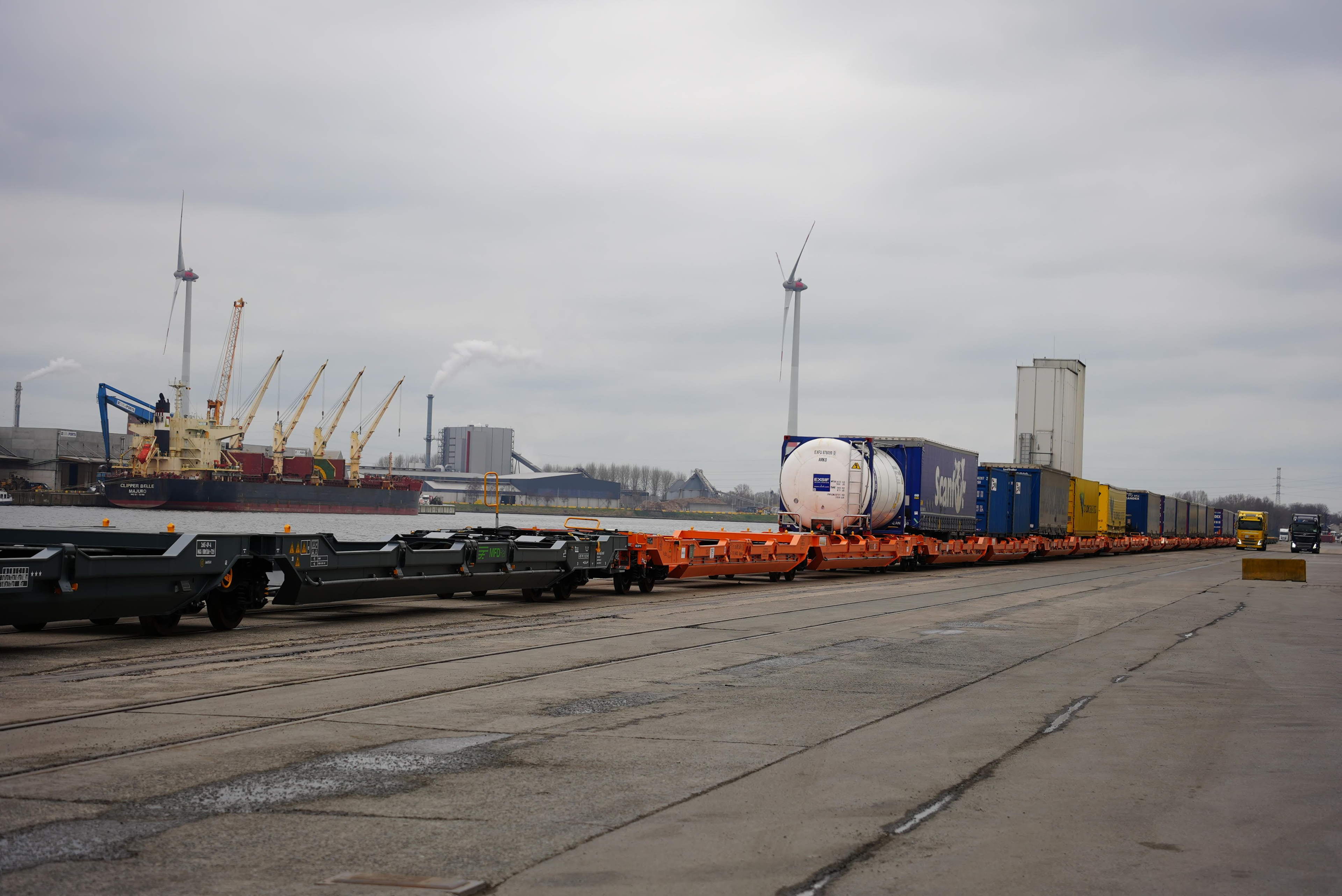 Ghent port expands rail hub to boost freight by half