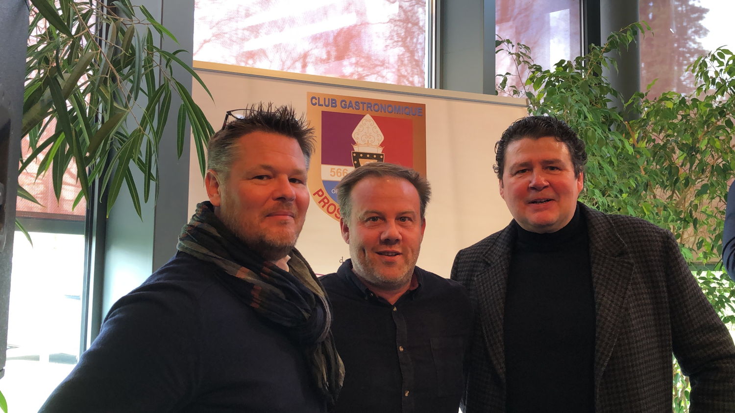 Marc Ducobu, Patrick Aubrion et Herman Van Dender
