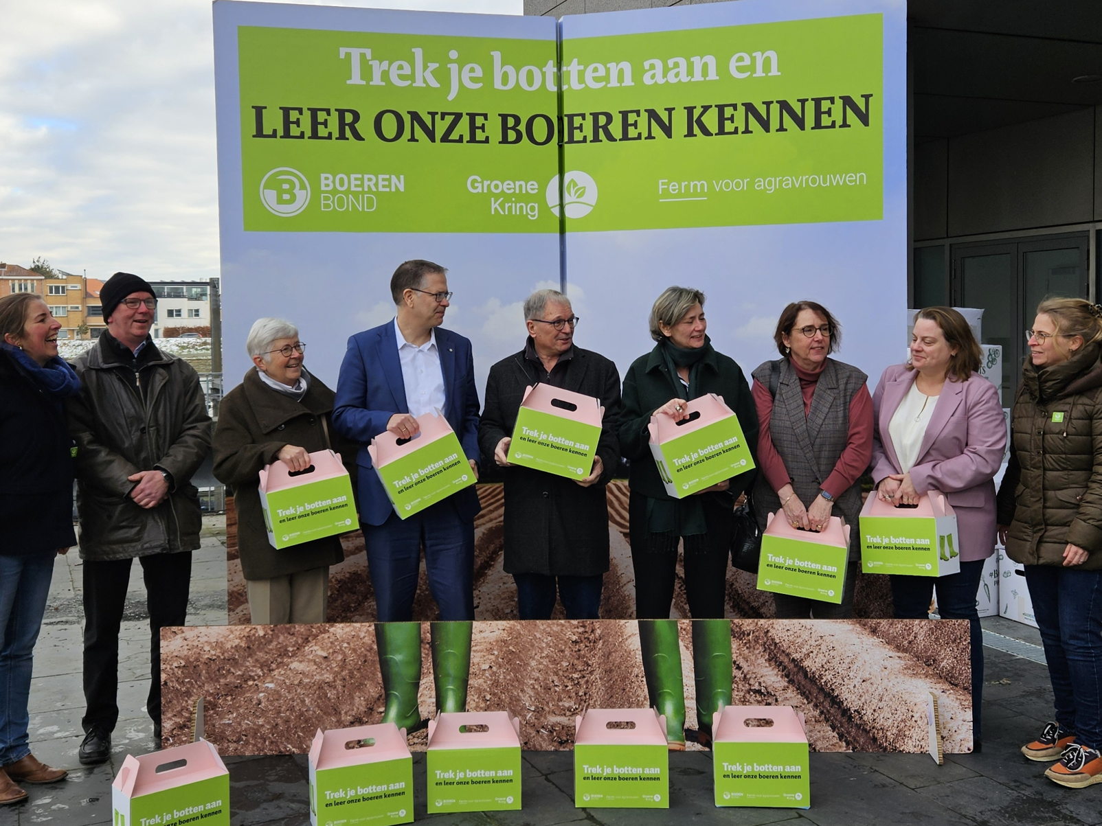Boerenbond nodigt Vlaams-Brabantse provincieraadsleden uit voor een kijkje op het veld 