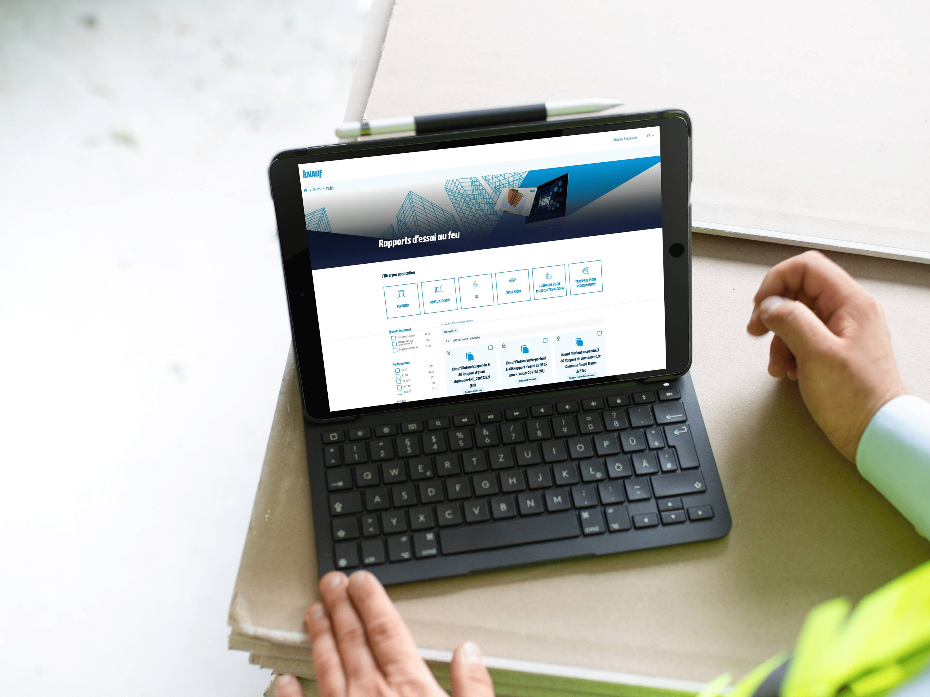 Brandveiligheid: Knauf maakt zijn brandtestrapporten nog toegankelijker 