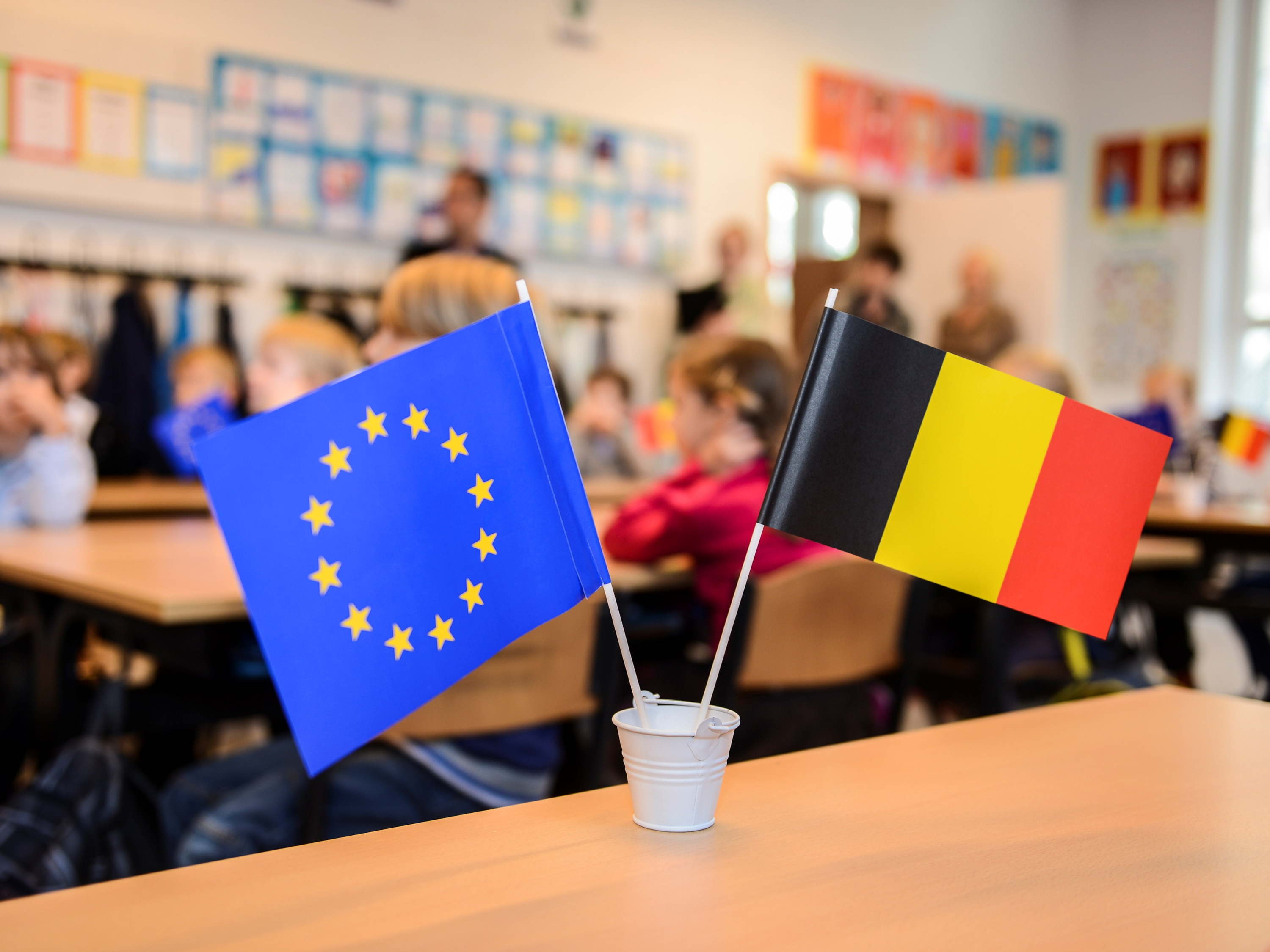 Teachers at European schools protest for union representation