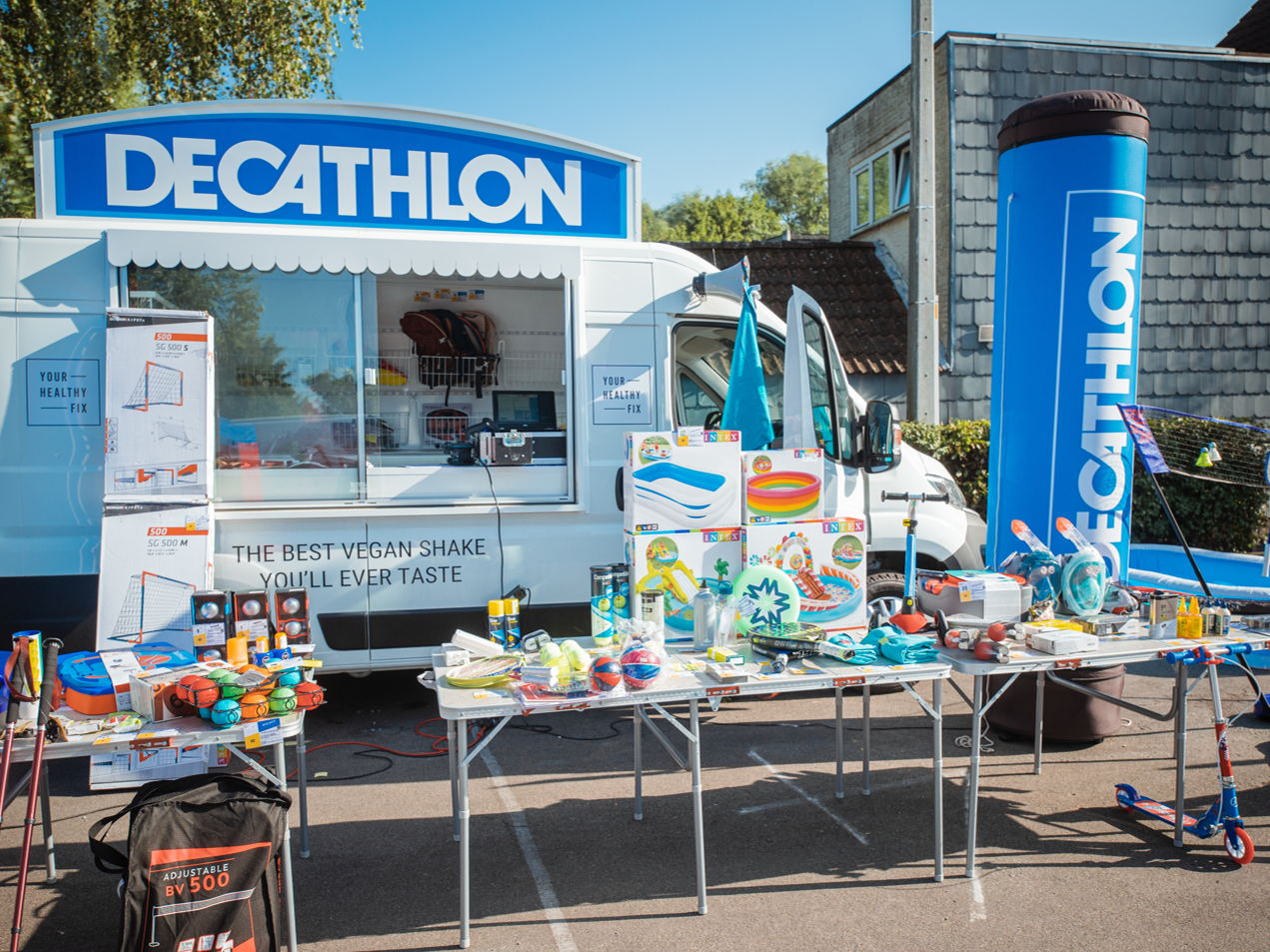 Primeur: Decathlon gaat de markt op