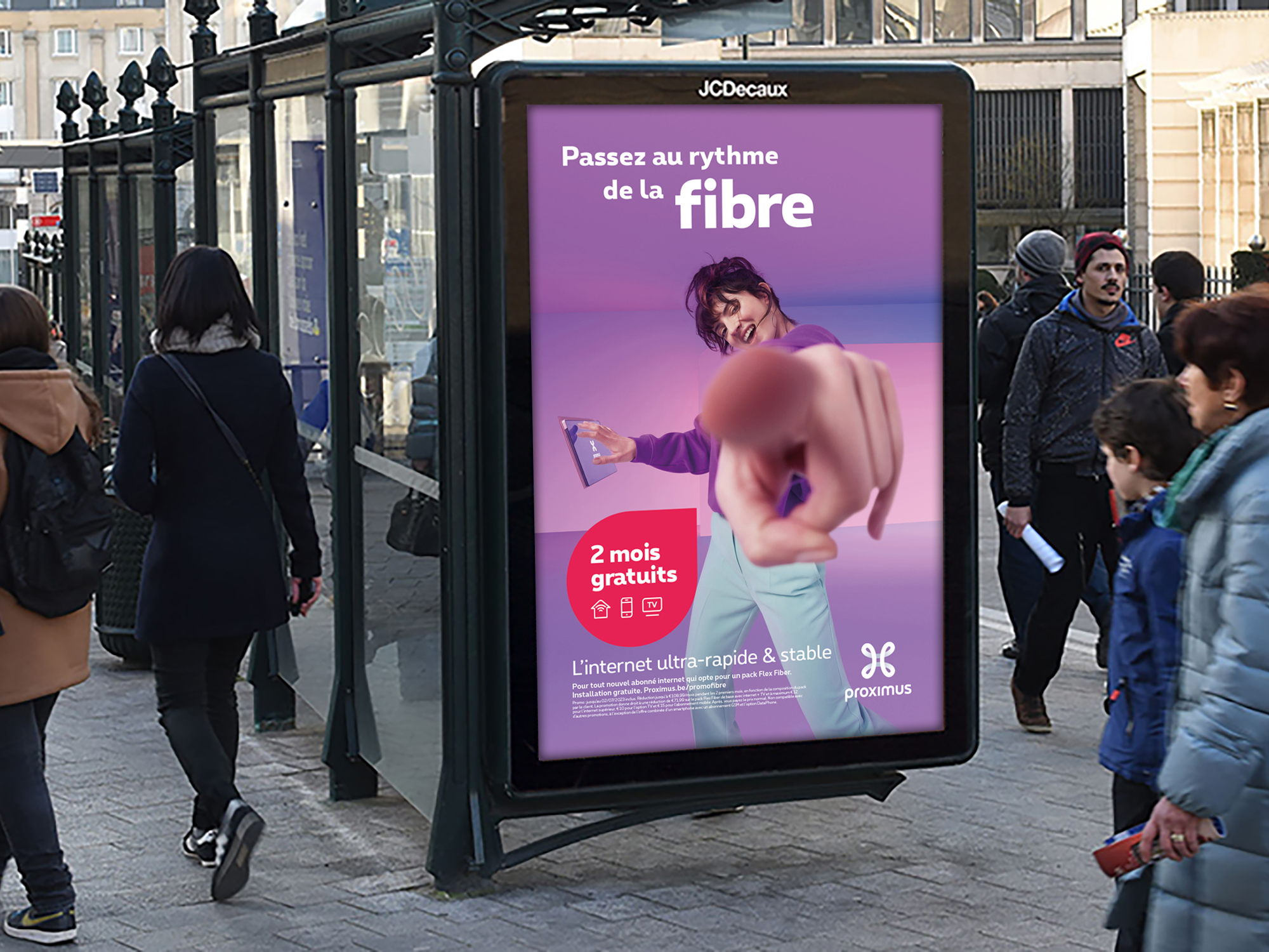 SILK & Proximus nous font claquer des doigts au rythme de la fibre.