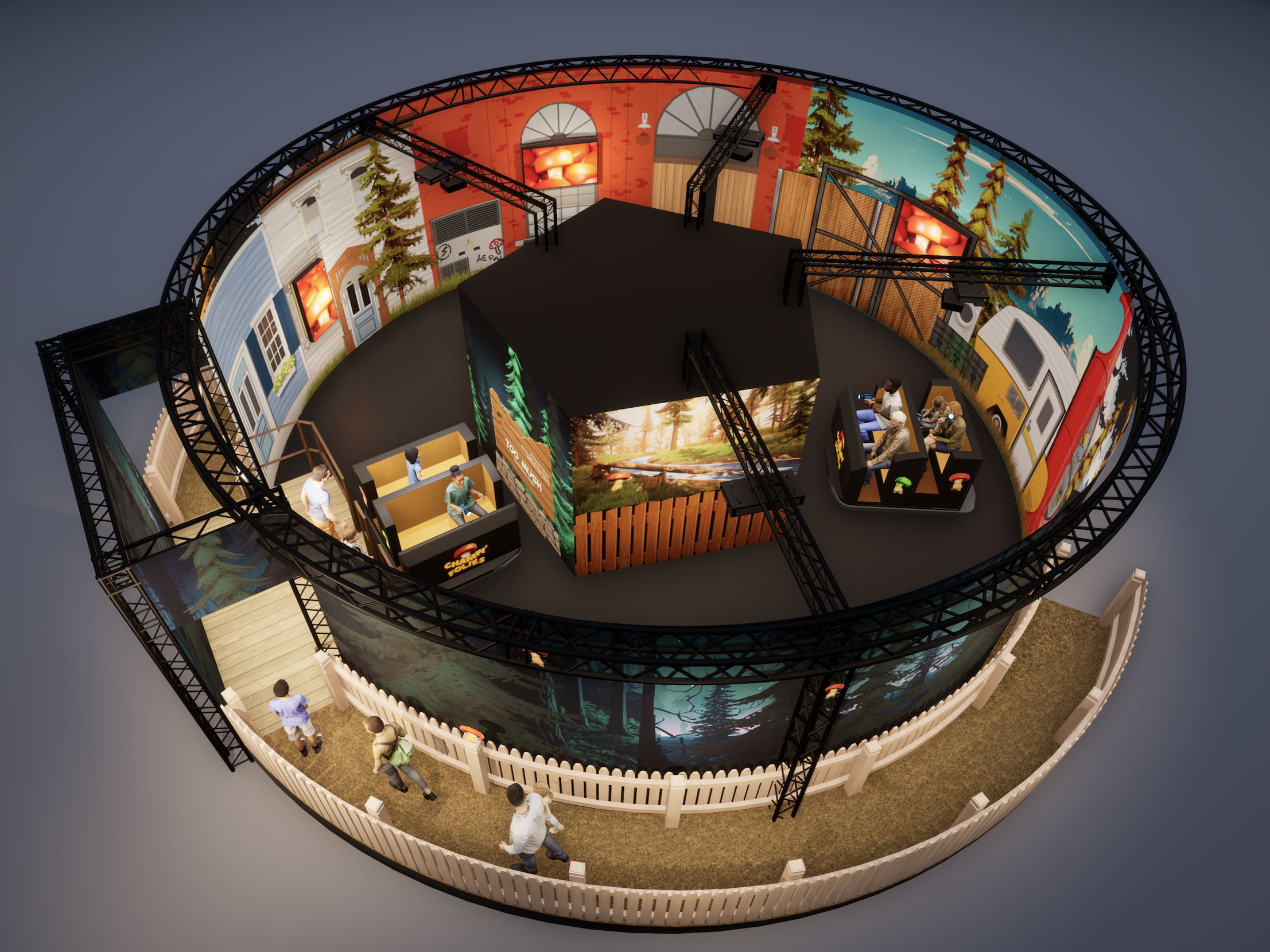 BoldMove Nation transformeert dark rides tot iconische landmarks