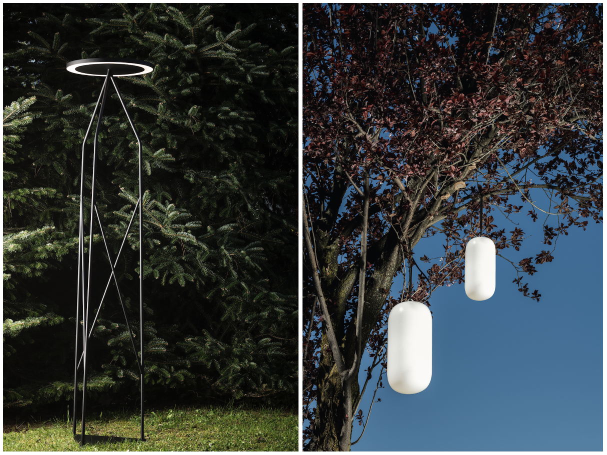 Trilix designed by Mario Cucinella and Gople Outdoor LED designed by BIG for Artemide