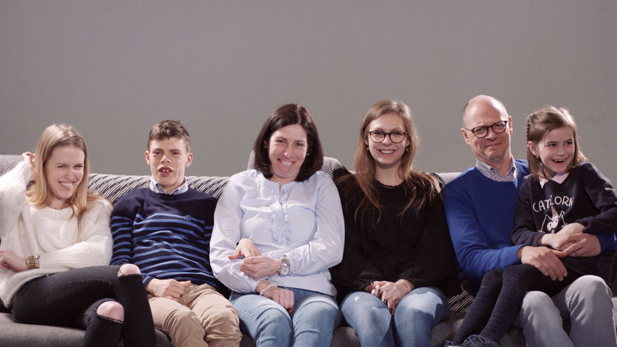 Het gezin (c) VRT