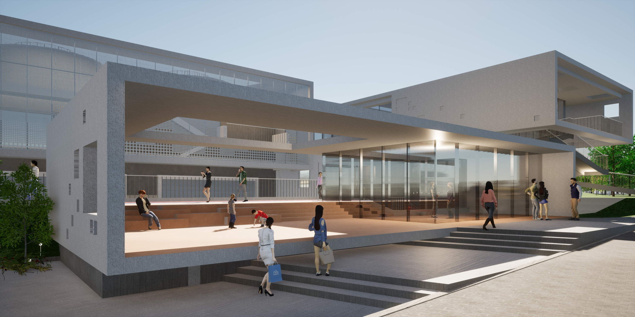 The 110kV Panyu Square Substation, will be a place that can be incorporated into various aspects of daily life, by Ronald Lu & Partners The 110kV Panyu Square Substation, will be a place that can be incorporated into various aspects of daily life, by Ronald Lu & Partners