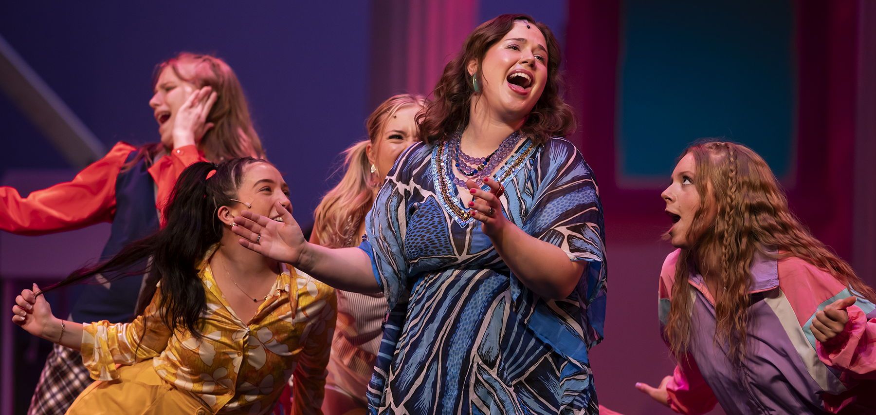UCO students performing in the spring 2024 musical “Legally Blonde.” UCO students performing in the spring 2024 musical “Legally Blonde.”