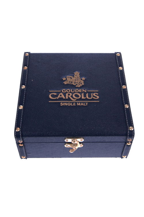 Gouden Carolus Single Malt Whisky Luxe Koffer + 2 glazen / 50 cl / €59,95