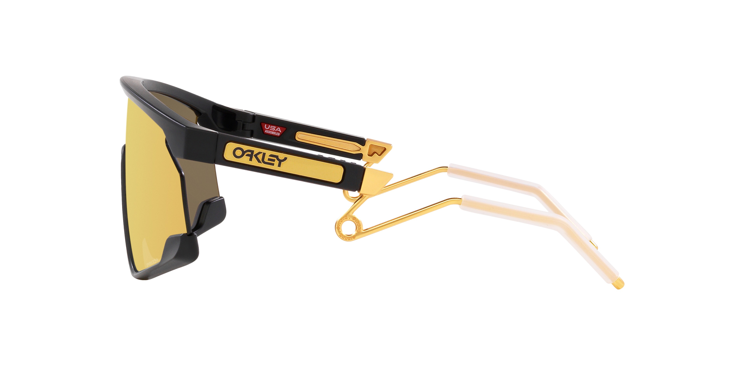 OAKLEY BXTR METAL MATTE BLACK WITH 24K IRIDIUM (2)