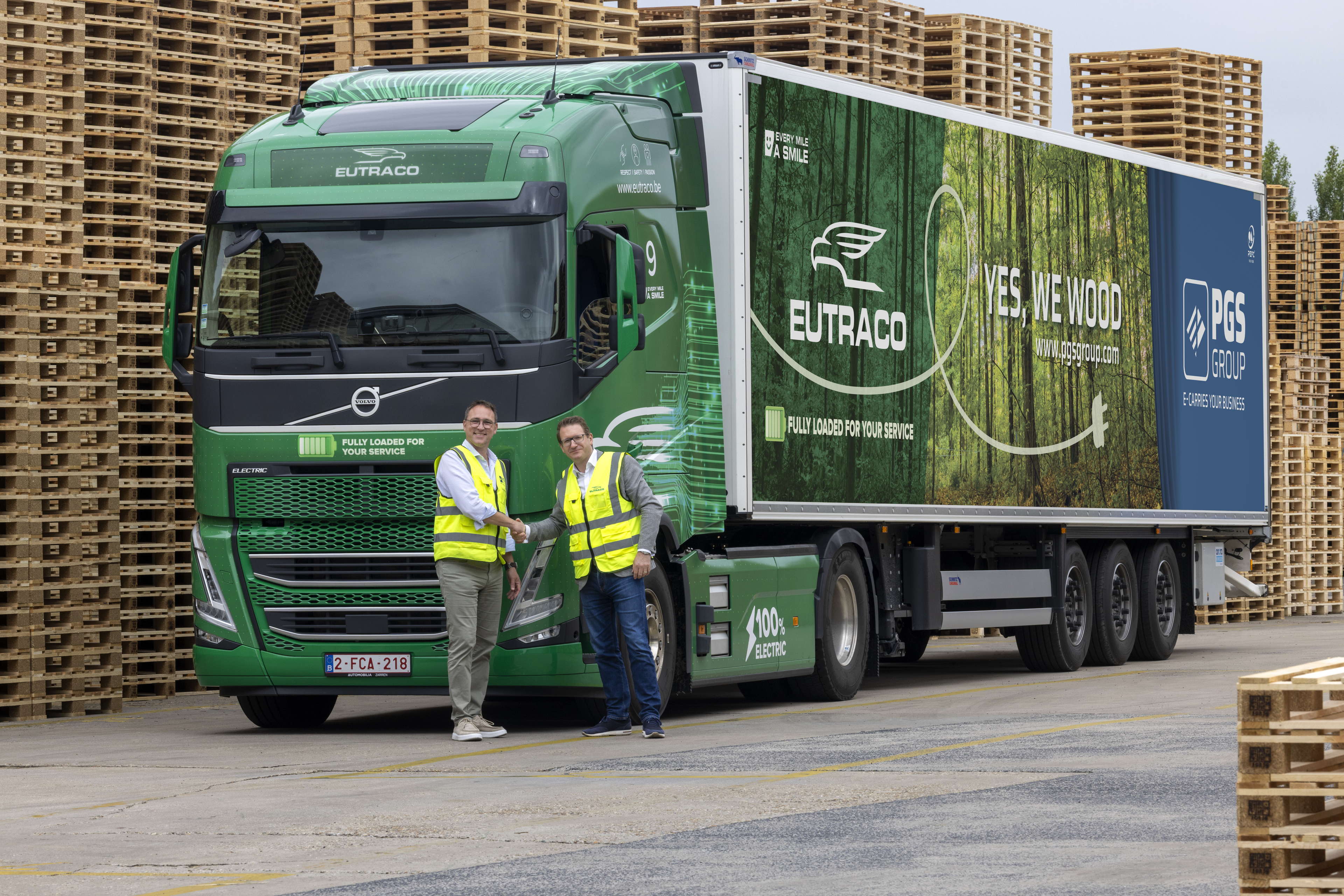 PGS start met inzet van E-truck