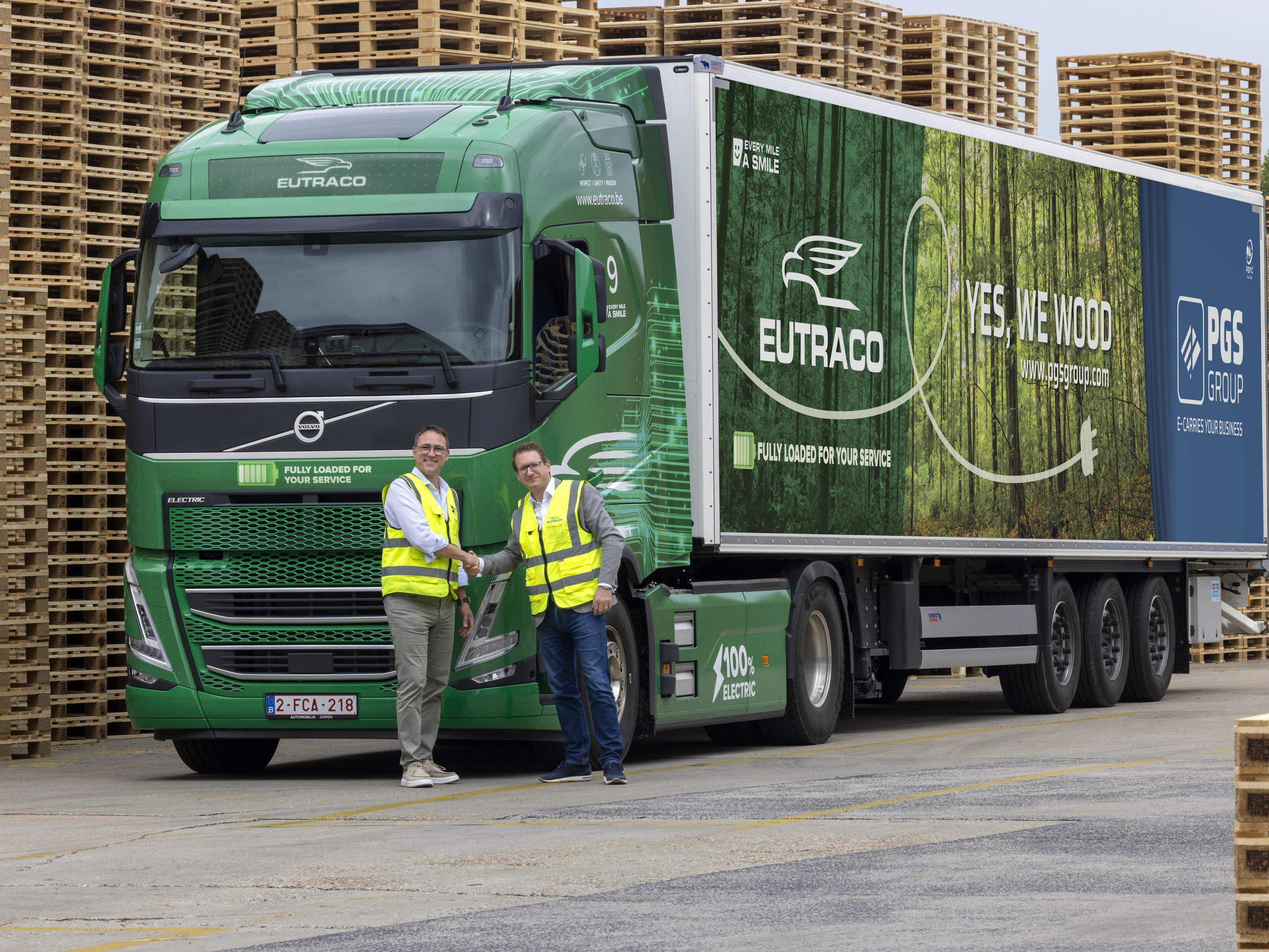 PGS start met inzet van E-truck