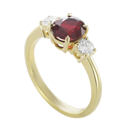 Bague-Capucine-Spinelle-Or-Jaune-J022126