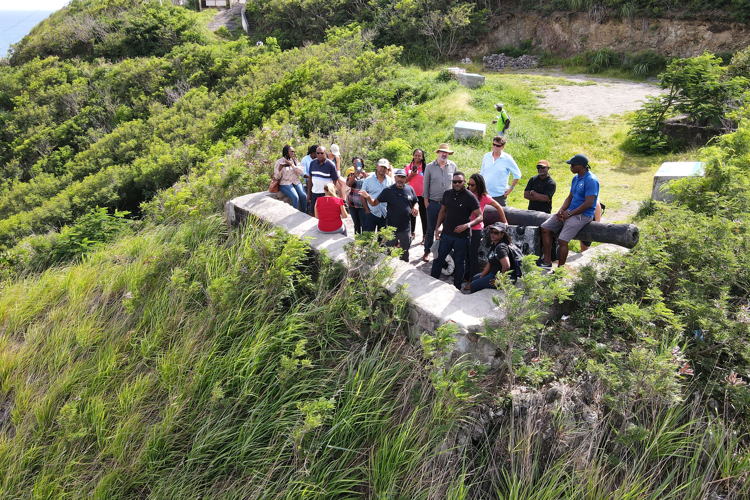 Site visit to Scotts Head, Dominica