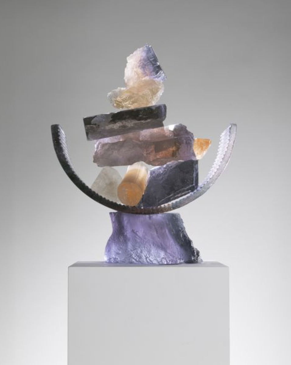 PIPE AND ROCK STACK RUBBLE, 2024 by Dawn Bendick from Charles Burnard Gallery at DESIGN MIAMI.LA (Image credit - Graham Pearson)