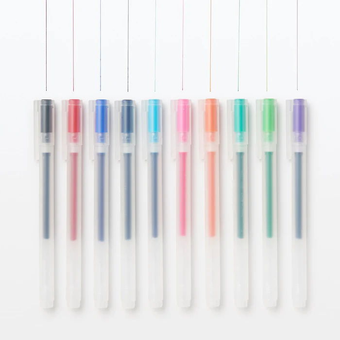 MUJI Gel Ink Pen Set, $14.90, muji.us