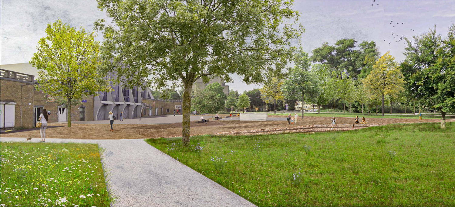 Toekomstbeeld voorplein