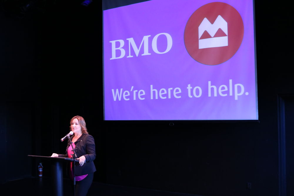 Ilda Brazhina (Regional Vice President for Richmond and South Island for BMO Bank of Montreal) / Photos by Gavin Barry