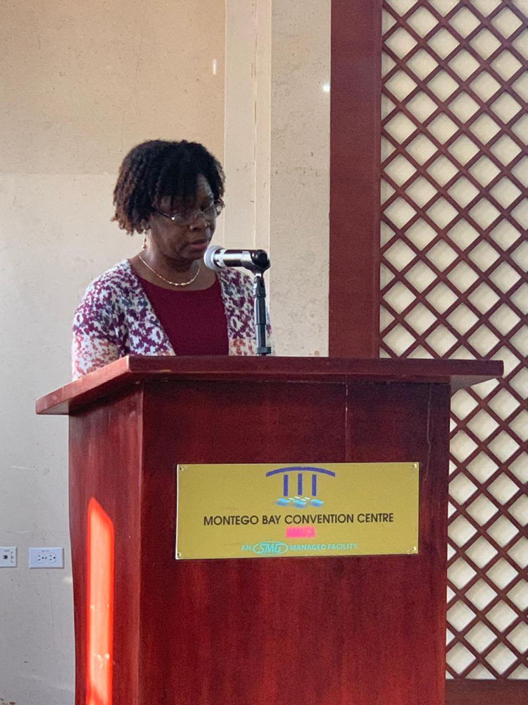 OECS Head of Economic Affairs (OIC), Mrs. Jacqueline Emmanuel-Flood